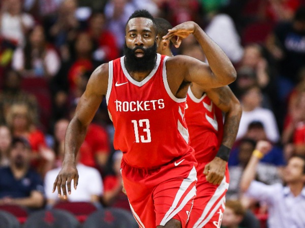 James Harden James Harden in Houston Rockets.