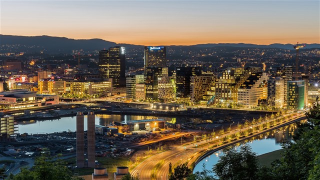 Oslo, Norway INDEX: 107<br /><br />CHANGE: +6